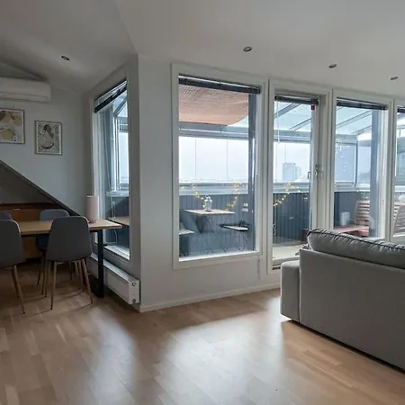 Appartement Private Rooftop With Sauna In The City Centre